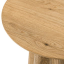 Oak Veneer Side Table Papyrus