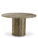 Round Travertine Dining Table Florence