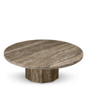 Round Travertine Coffee Table Florence