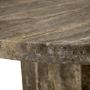 Round Travertine Coffee Table Florence