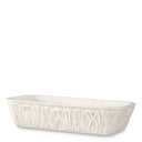 White Marble Bowl Petal by Eichholtz