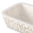 White Marble Bowl Petal by Eichholtz, view 7