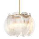 Clear Glass Chandelier Hibis L by Eichholtz