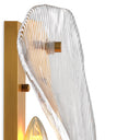Clear Glass Wall Lamp Hibis by Eichholtz, view 5