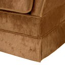 Copper Velvet Sofa Belvedere