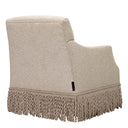 Twisted Fringe Swivel Chair Madison