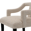 Beige Cut-Out Counter Stool Roumier