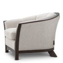 Wooden Framed Beige Lounge Chair Bleecker by Eichholtz, view 5