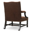 Brown Velvet Lounge Chair Elisha by Eichholtz, view 4