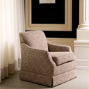 Beige Jacquard Swivel Chair Madison by Eichholtz, view 2