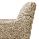 Beige Jacquard Swivel Chair Madison by Eichholtz, view 6