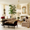 Beige Jacquard Sofa Madison by Eichholtz, view 2