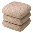 Beige Jacquard Swivel Stool Greenwich by Eichholtz, view 4