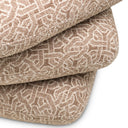 Beige Jacquard Swivel Stool Greenwich by Eichholtz, view 8