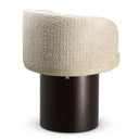 Beige Chenille Dining Chair Marly by Eichholtz, view 5