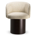 Beige Chenille Dining Chair Marly by Eichholtz, view 3