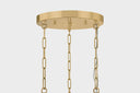 Vintage Brass Toulouse Chandelier 31" by Corbett Lighting, view 7