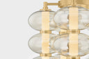 Vintage Brass Toulouse Chandelier 31" by Corbett Lighting, view 4