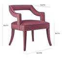 Tiffany Performance Velvet Dining Chair