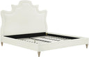 Serenity Cream Performance Velvet Bed