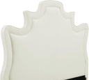 Serenity Cream Performance Velvet Bed