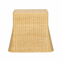Pentra 25" Natural Rattan Nightstand With Drawer