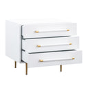 Trident 28" 3-Drawer Nightstand