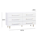Trident 62" 6-Drawer Dresser