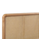 Kavali Performance Velvet and Natural Bed