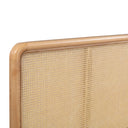 Kavali Performance Velvet and Natural Bed