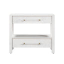Brandyss 26" Burl 2-Drawer Nightstand