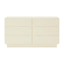 Sagura 56" 6-Drawer Dresser