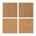 Abigail 22" Natural Birdseye Maple 3-Drawer Nightstand
