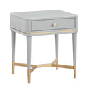 Julieta 19" Acacia Wood Nightstand With Drawer