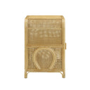Tina 27" Rattan Nightstand With Storage