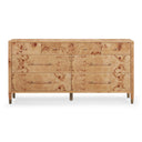 Brandyss 62" Burl 7-Drawer Dresser