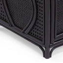 Tina 27" Rattan Nightstand With Storage