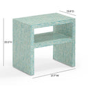 Derry 22" Capiz Shell Nightstand