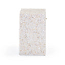 Piara 22" Natural Mother of Pearl Inlaid Nightstand With Drawer