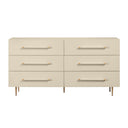 Trident 62" 6-Drawer Dresser