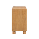 Miles 62" Natural Wood 6-Drawer Dresser