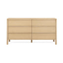 Tyra 62" Ash 6-Drawer Dresser by TOV Furniture