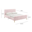 Angela Performance Velvet Bed