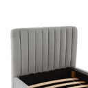 Angela Performance Velvet Trundle Bed in Twin