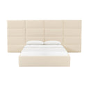 Eliana Performance Velvet Headboard Wings