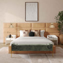 Eliana Performance Velvet Headboard Wings