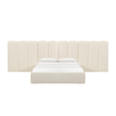 Palani Cream Performance Boucle Wings - Queen or King (Set of 2)