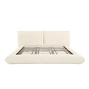 Romp Cream Upcycled Performance Linen Bed