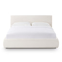 Isla Cream Upcycled Performance Linen Bed