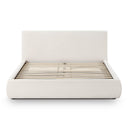 Isla Cream Upcycled Performance Linen Bed